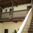 Restored balcony, floors, ballisters and railings