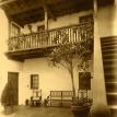 Original photo of exterior, from grand patio view